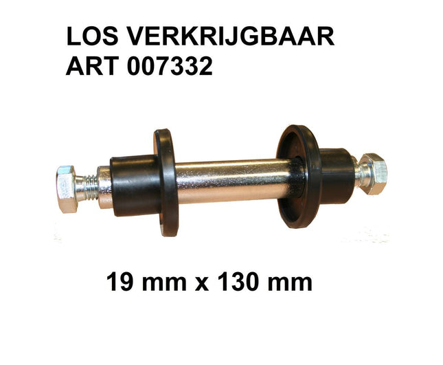 Wiel + Band 4.00-8" PU Stalen Velg, Ideaal voor Industriële Machines