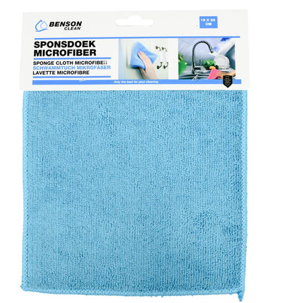 Sponsdoek microfiber 19 x 22 cm – Voor zowel grote als kleine oppervlakken