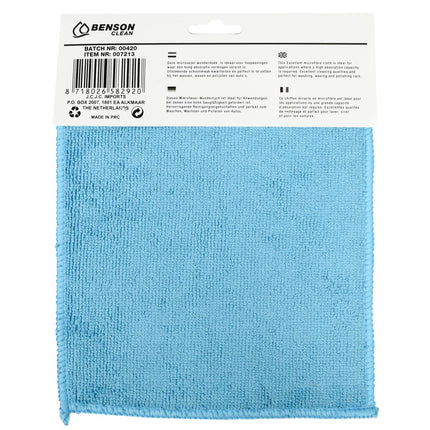 Sponsdoek microfiber 19 x 22 cm – Voor zowel grote als kleine oppervlakken