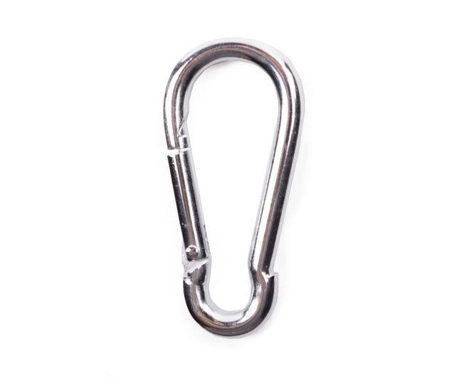 Karabijnhaak 7.9 mm, ideaal voor rugzakbevestiging en ophangen.