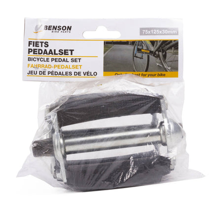 Fiets Pedaalset 75x125x30 mm met Reflectoren voor Veilig Avondfietsen