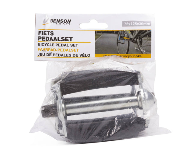 Fiets Pedaalset 75x125x30 mm met Reflectoren voor Veilig Avondfietsen