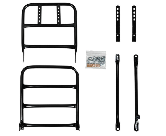 Fietsvoordrager 28" + Steun Zwart