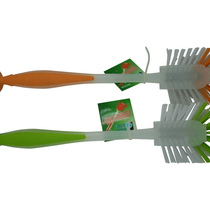 Afwasborstel 25cm met Zuignap, Nylon Borstelkop voor Schone Vaat