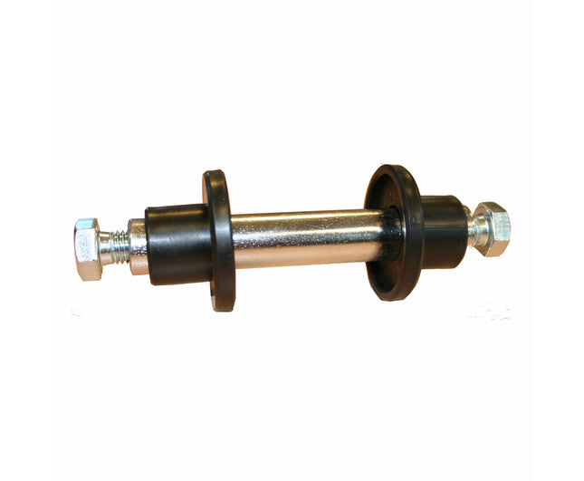 Kruiwagen As Set Ø20x130mm - Inclusief Bouten & Ringen voor Montage