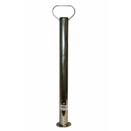 Stalen Steunpoot 48x600mm met Handvat voor Bouw en Evenementen