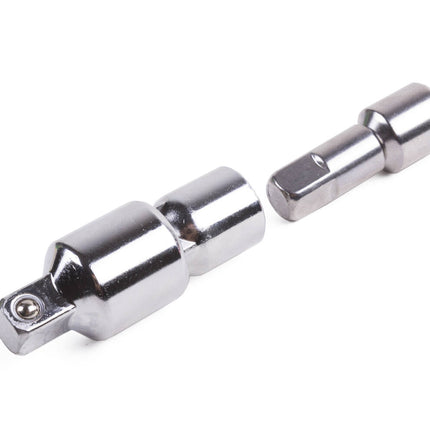 Dop Verloopset 4 dlg - 3/8'' naar 1/4'' & 1/2'', ideaal voor dopsleutels