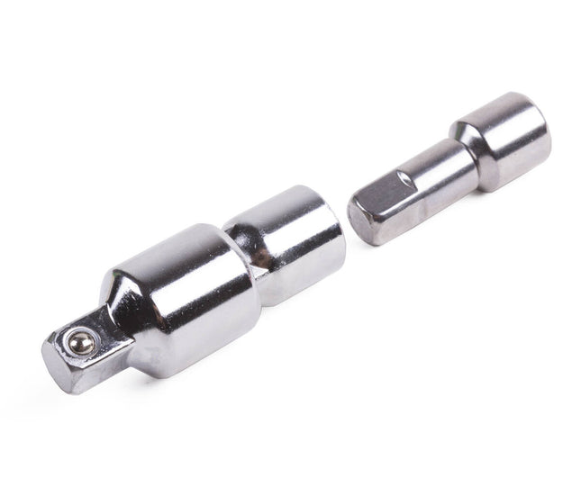 Dop Verloopset 4 dlg - 3/8'' naar 1/4'' & 1/2'', ideaal voor dopsleutels