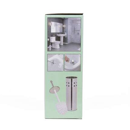 RVS WC Borstel met Houder, Verborgen Design, 27x9,5 cm, Roestbestendig