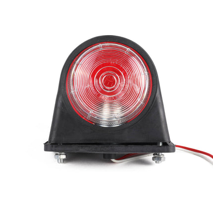 Breedtelamp 72mm Rood/Wit, E-Keur, Voor Verbeterde Zichtbaarheid