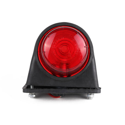 Breedtelamp 72mm Rood/Wit, E-Keur, Voor Verbeterde Zichtbaarheid