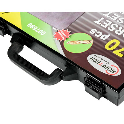 Boorzet 170 dlg HSS Titaan, incl. Koffer voor Metaal en Hout