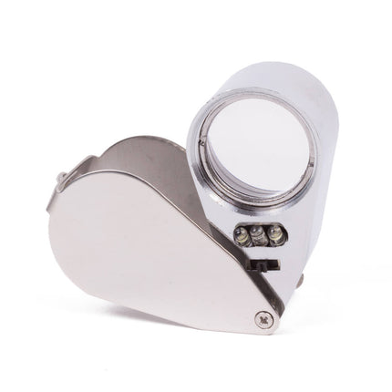 Loupe LED Diamantair 40x met UV-Licht en 3 LED's voor Edelstenen