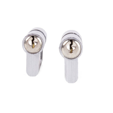 Euro Profielcilinder 60 mm, 2x Gelijksluitend, Incl. 6 Sleutels