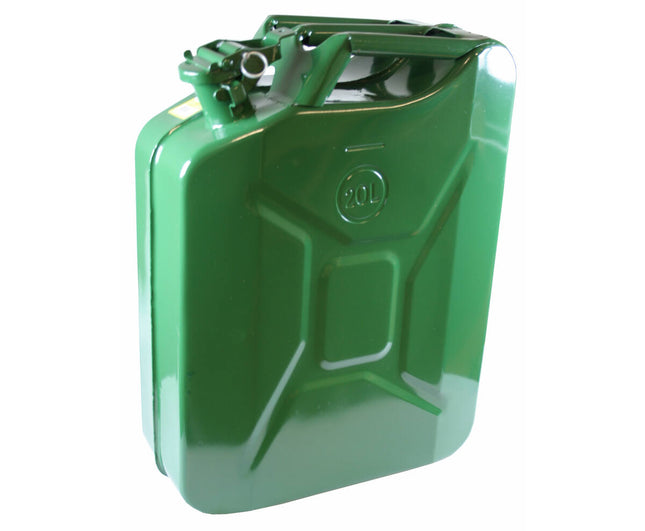 Jerrycan Metaal 20L: Opslag & Vervoer Brandstof, Corrosiebestendig