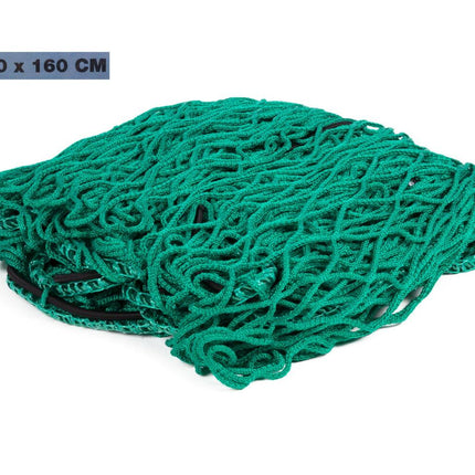 Aanhangwagennet 3x1,6m met 6mm elastisch koord en opbergtas