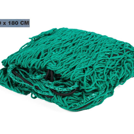 Aanhangwagen Net 3,5x1,8m met 6mm elastiek voor veilige lading.