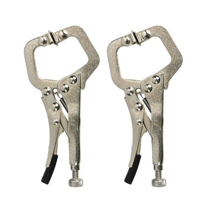 Griptang Set Mini 2-dlg, Staal, Snel Vergrendeling, Houtbewerking