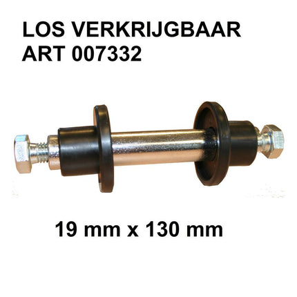 Wiel 3.00-4" PU Band, Stalen Velg, Ideaal voor Industriële Karren