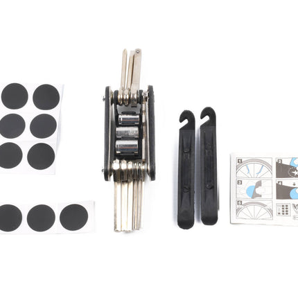 Fiets Reparatieset 16-delig: Patches, Sleutels, Tools voor Onderweg
