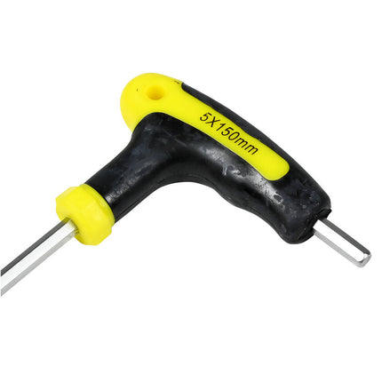 Inbusset 10-delig Cr-V: 2-10mm, ideaal voor montage en reparaties.
