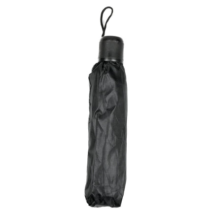 Paraplu mini zwart – Doorsnede uitgeklapt 93 cm, Hoogte uitgeklapt 55 cm, 93 cm