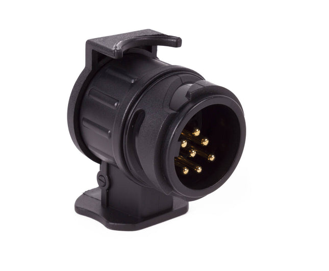 Stekker Verloop 13-7 Polig, Compact, Voor Aanhangers en Caravans