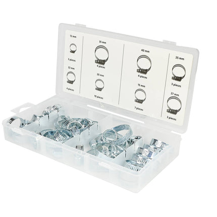 Slangklemmen Set 40 dlg RVS - Ideaal voor Diverse Herstelprojecten
