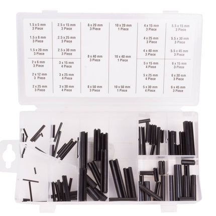 Paspennen Set 90 dlg - 50 maten, ideaal voor metaalbewerking.