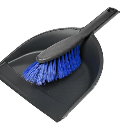 Stoffer en blik 21,5 cm – Materiaal kunststof, Voor het opruimen van klein vuil en stof