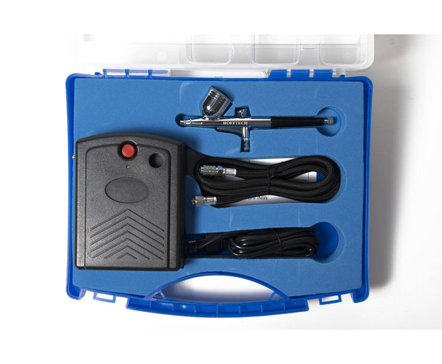 Airbrush-Set 220 V – Dual-Action-Set für Modellbau und Tortendekoration