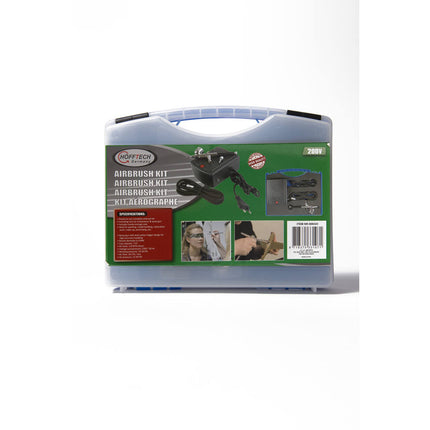 Airbrush Kit 220V - Dual-Action Set voor Modelbouw en Taartdecoratie