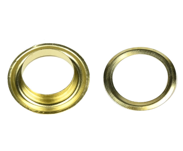 Zeilringen 24 dlg Ø13mm IJzer/Koper voor Tenten & Lederbewerking