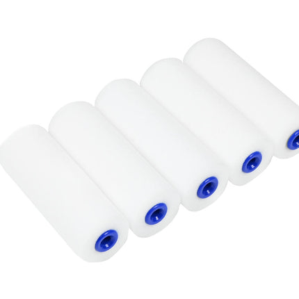 Lakroller Foam 10 cm - Set van 5 voor Watergedragen Verf Schilderen