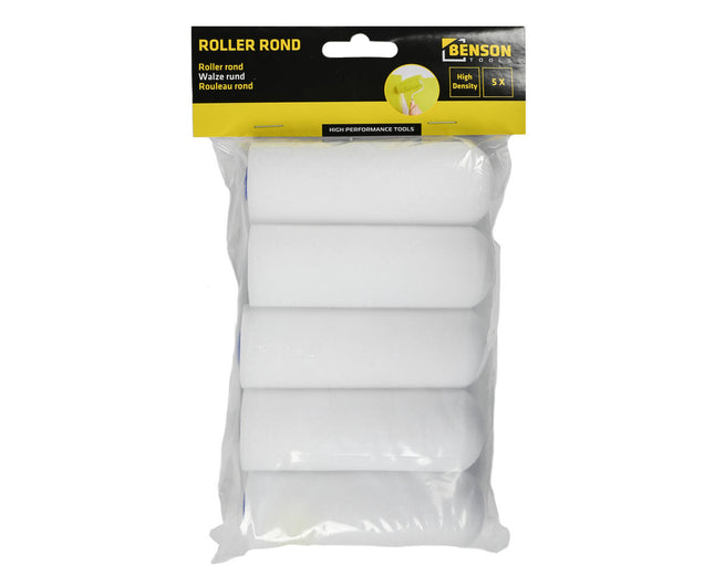 Lakroller Foam 10 cm - Set van 5 voor Watergedragen Verf Schilderen