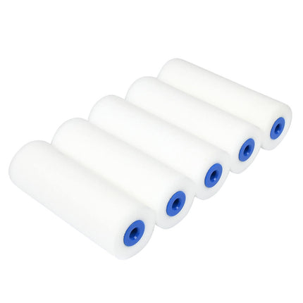 Lakroller Foam 10 cm Set 5 Stuks - Voor Gladde Verf- en Lakafwerking