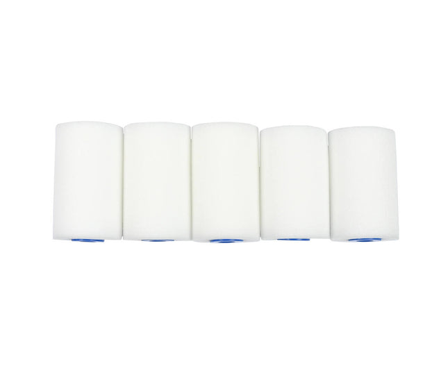 Lakroller Set 5,5 cm Foam - 5 Stuks voor Verf op Water/Terpentinebasis
