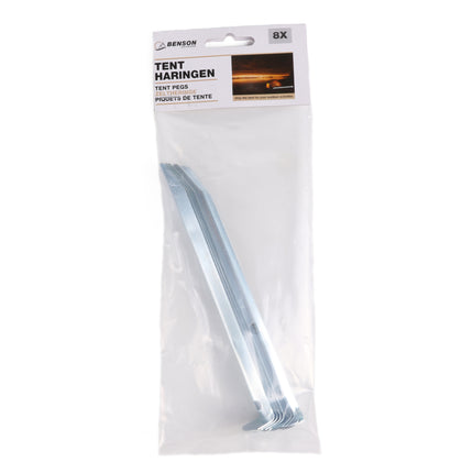 Tentharingen halfrond 8 dlg – Afmeting tentharing 17,5x1,5 cm, 5 cm