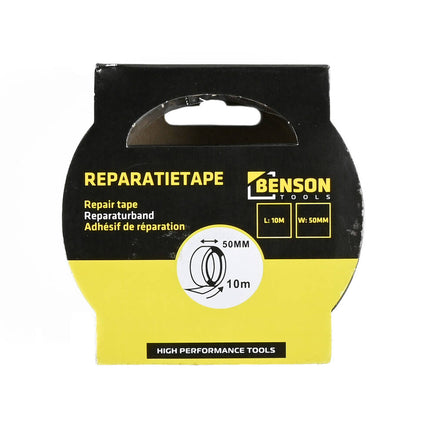 Grijze Reparatietape 10m x 50mm - Voor Klus- en Herstelwerkzaamheden