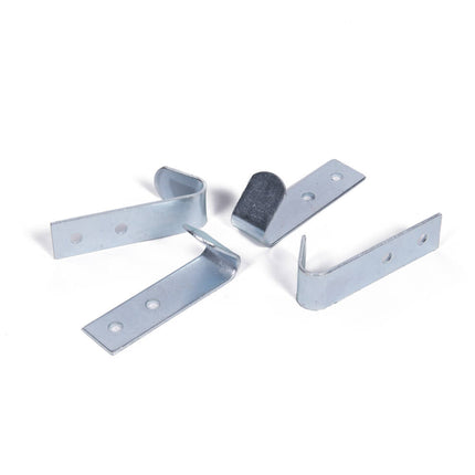 Touwhaak 4 dlg - 7cm Metaal, Binnen/Buiten, Voor Spanrubbers & Touw