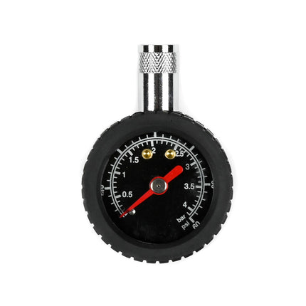 Bandenspanningsmeter 0-60 PSI/0-4 BAR, ideaal voor auto's en fietsen