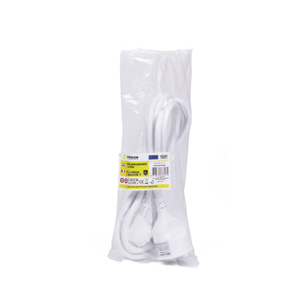 Verlängerungskabel 3m, 3G1,5mm², 3500W, 16A/250V, FR/BE-Standard
