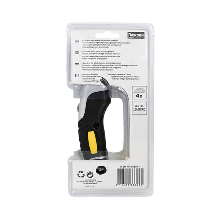 Snijmes Autoloading 18mm - Snel Wisselen & Perfect voor Karton