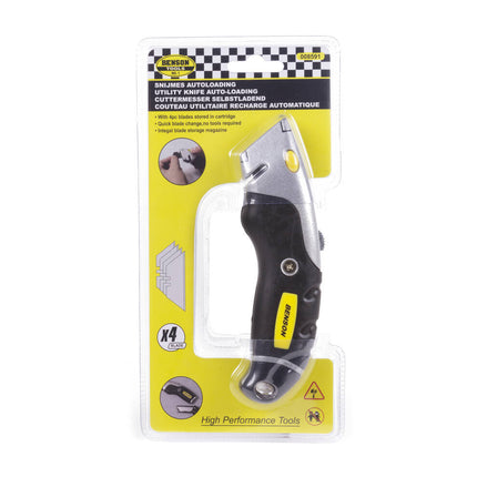 Snijmes Autoloading 18mm - Snel Wisselen & Perfect voor Karton