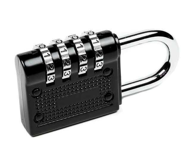 Hangcijferslot 40 mm, 4-cijferige code, ideaal voor bagagebeveiliging.