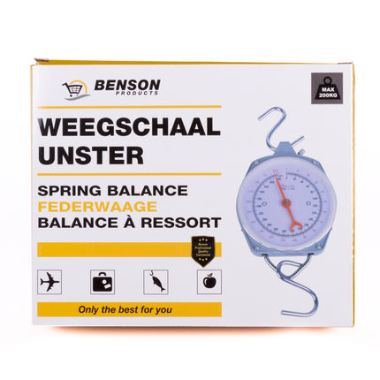 Unster weegschaal 200 kg – Afmetingen (behuizing) 240 x 170 x 45 mm, 7mm, 100mm