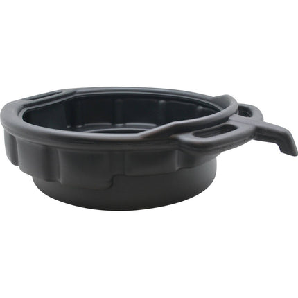 Oliebak 15L met Tuit, Ø380mm, Polyethylene, 30-80°C, 1.1kg, Werkplaats