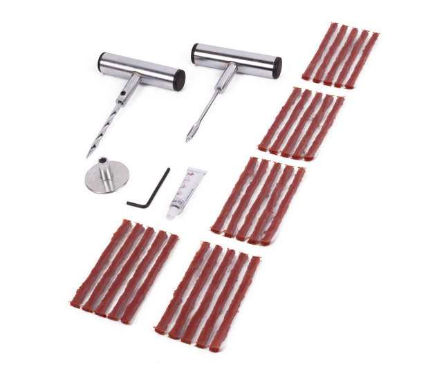Autoband Reparatie Set 31-dlg: Herstel Tubeless Auto/Motorbanden