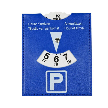 Parkeerschijf 10x12 cm - Compacte en Handige Parkeerhulp