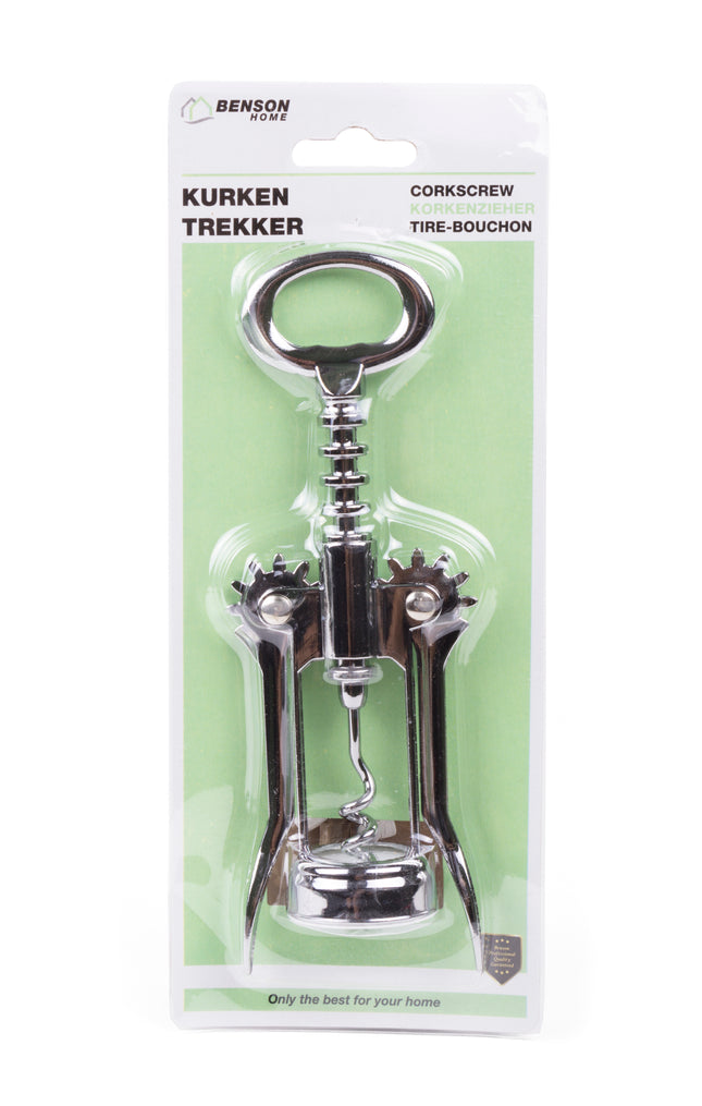 Kurkentrekker chroom